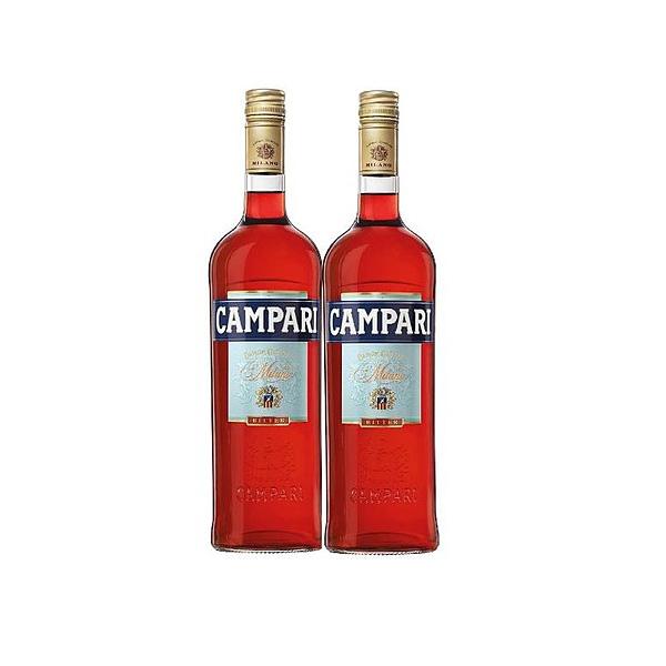 CAMPARI カンパリ 1L 25度 2本セット リキュール CAMPARI（カンパリ） 送料無料 25度 1000ml 1L×2本 : リカーBOSS