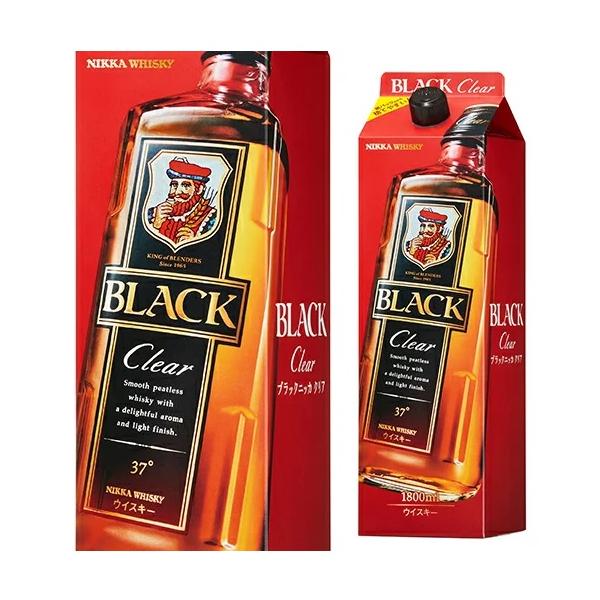 ブラックニッカ 6/15限定P2% ウィスキー アサヒ クリア パック 1800ml