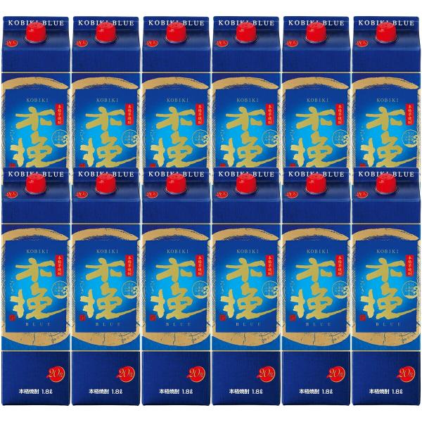 あすつく 送料無料 雲海酒造 木挽 BLUE ブルー 20度 パック 1800ml 1.8