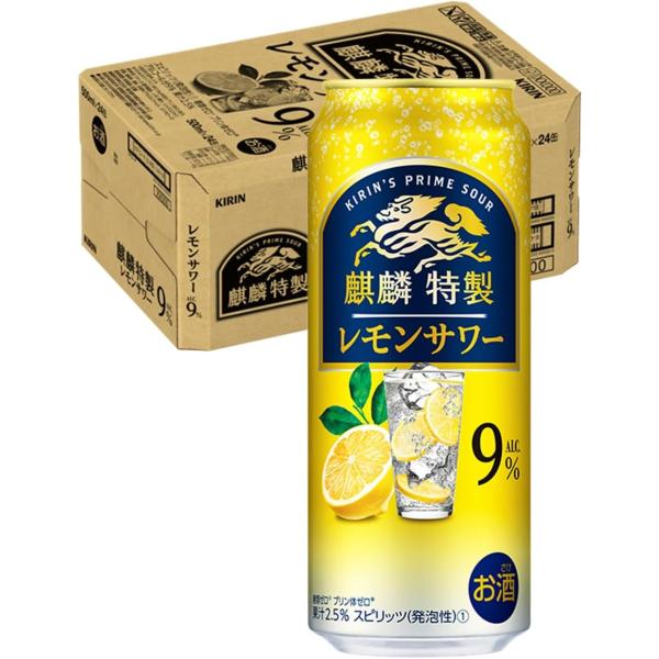 キリン（KIRIN） あすつく 麒麟特製 レモンサワー 9％ 500ml×1ケース