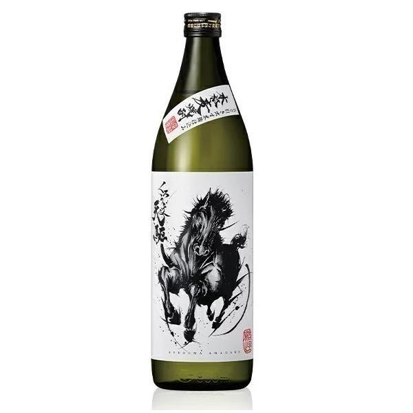 神楽酒造 本格麦焼酎 くろうま 天駆 あまがけ 25度 900ml 1本