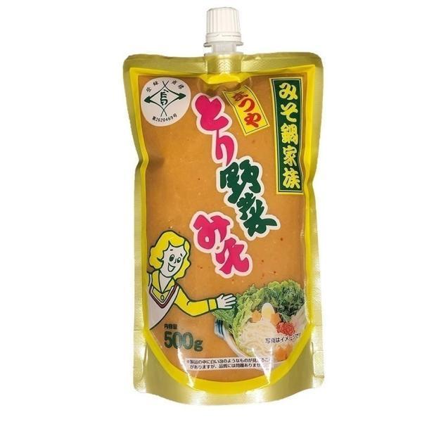 「 とり野菜みそ 500g 3個 キャップ付き 」 スパウトパック まつや とり野菜 鍋の素 鍋スープ 鍋 手軽 簡単調理 時短料理