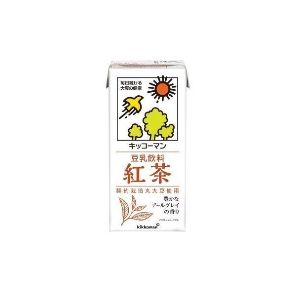 他サイト： 送料無料 キッコーマン 豆乳飲料 紅茶 パック 1000ml×1ケース/6本の商品画像