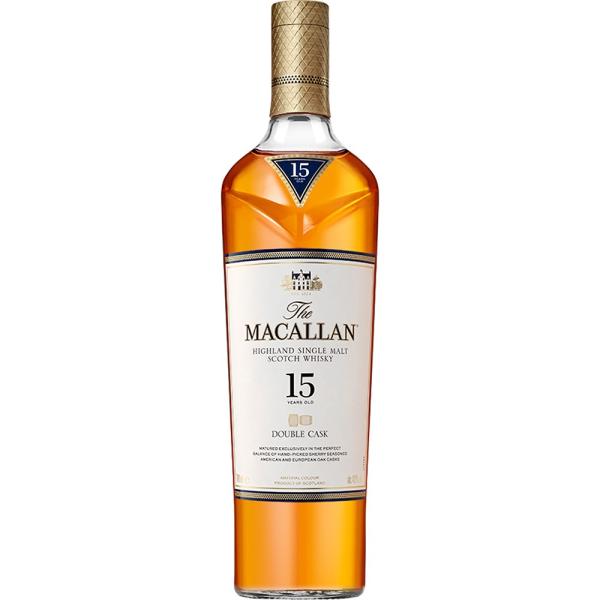 The Macallan 12 Double Cask ウイスキー マッカラン ザ・マッカラン ダブルカスク 15年 43度 700ml 1本 12本まで1個口配送