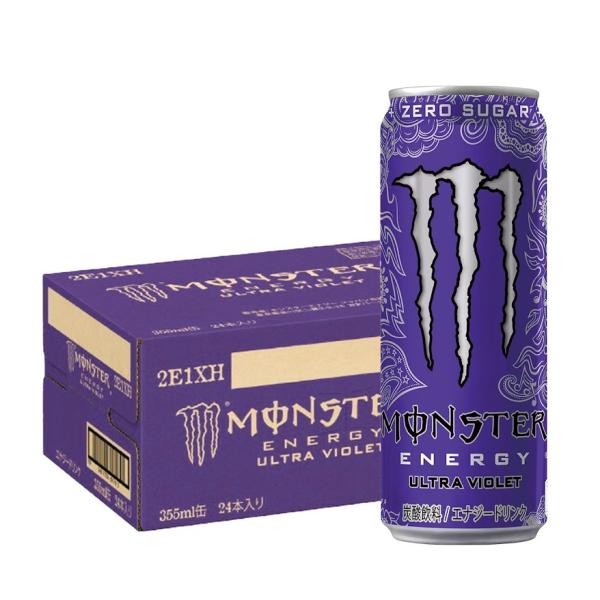 他サイト： 送料無料 アサヒ モンスター ウルトラバイオレット 缶 355ml×24本/1ケースの商品画像