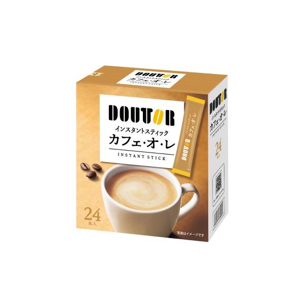 他サイト： 送料無料 ドトール インスタントスティック カフェ・オ・レ 24P 1個コーヒー 珈琲 スティック コーヒー インスタントコーヒーの商品画像