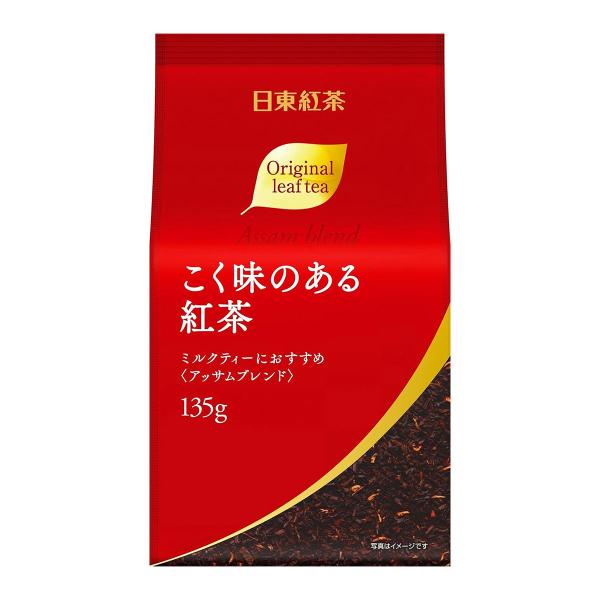 送料無料 三井農林 日東紅茶 こく味のある紅茶 アッサムブレンド 135g×6個