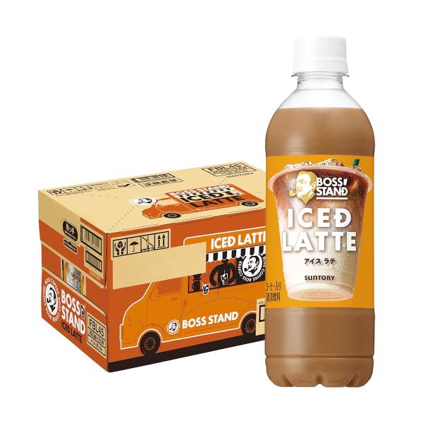 送料無料 サントリー ボススタンド アイスドラテ 450ml×1ケース/24本 コーヒー BOSS
