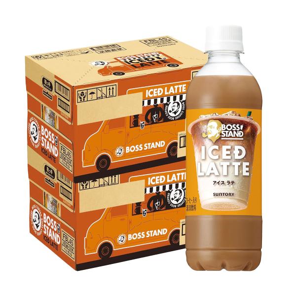 送料無料 サントリー ボススタンド アイスドラテ 450ml×2ケース/48本コーヒー BOSS