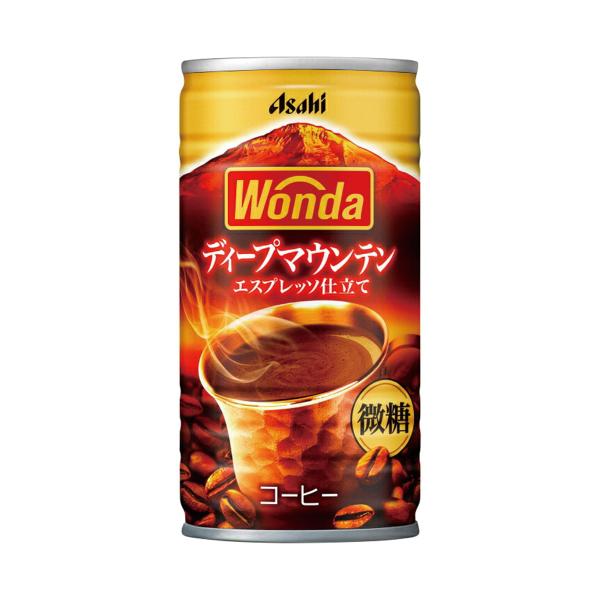 送料無料 アサヒ ワンダ ディープマウンテン 185ml×1ケース/30本