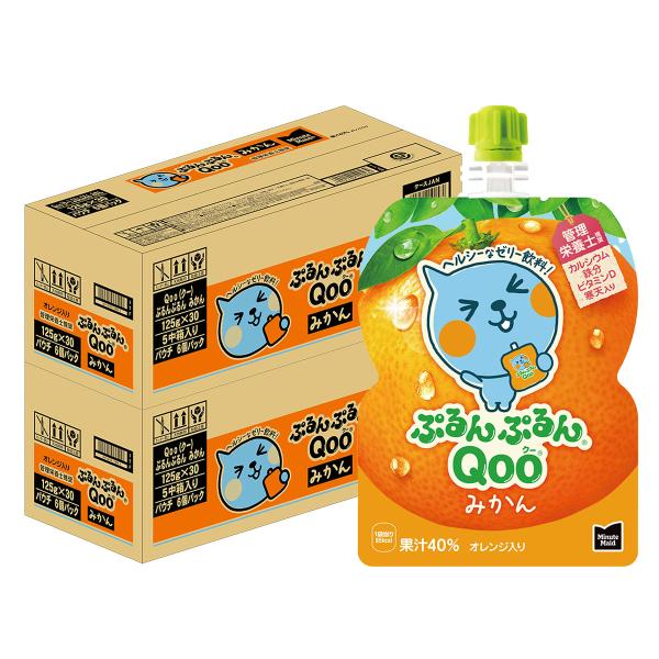 ぷるんぷるんQoo 送料無料 コカ・コーラ ミニッツメイド クー みかん