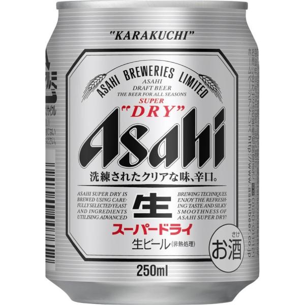 スーパードライ 2/5頃順次発送 アサヒ 250ml×1ケース/24本 ビール