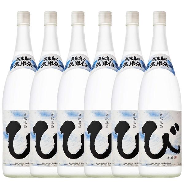 久米島の久米仙 泡盛 1800ml 久米島の久米仙 泡盛 送料無料 び 25度 1800ml 1.8L×6本 : リカーBOSS