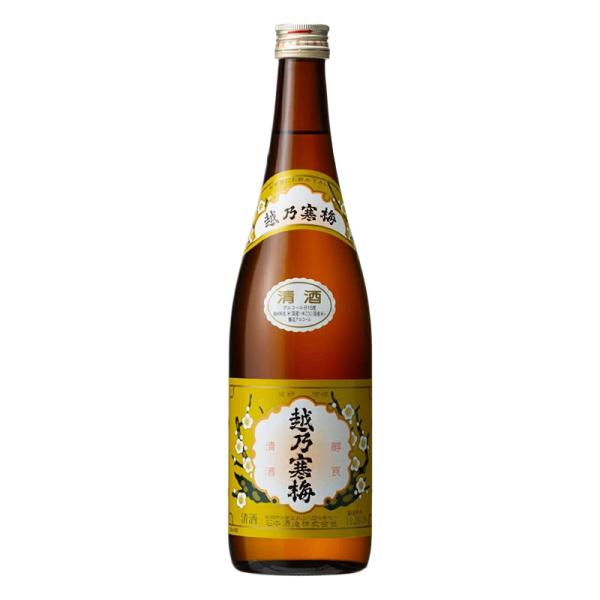 日本酒 石本酒造 越乃寒梅 白ラベル 普通酒 720ml 1本