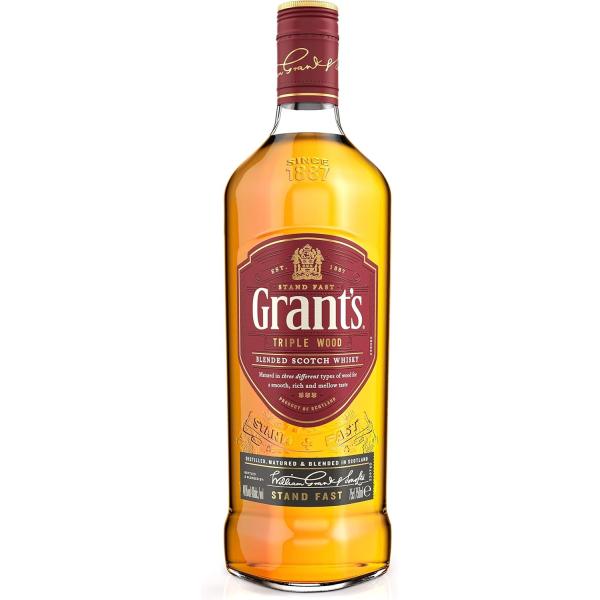グランツ トリプルウッド9本ハディントンハウス3本計12本セット700ml グランツ トリプルウッド GRANT'S TRIPLE WOOD40度 40度 700ml×12本