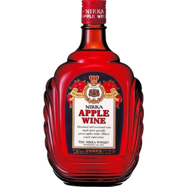 他サイト： 2/12頃順次発送 ワイン ブランデー アサヒ ニッカ アップルワイン 720ml 1本 wineの商品画像