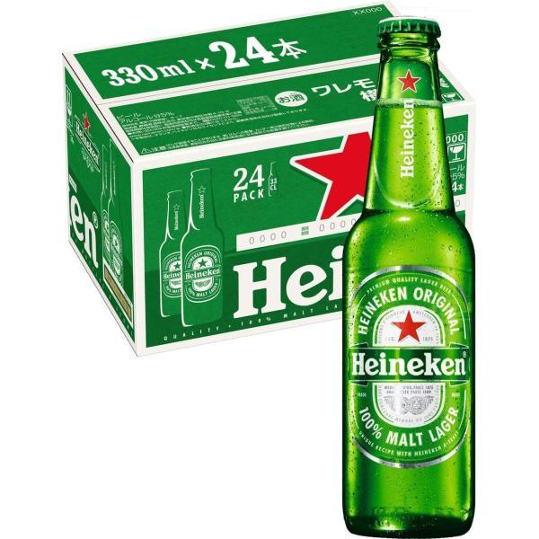 ビール ハイネケン ロングネック 瓶 330ml×1ケース