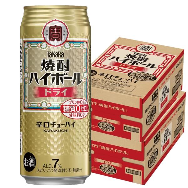 【内容量】500ml【原材料】焼酎、糖類、酸味料、香料、カラメル色素【アルコール度数】7％【商品特徴】チューハイは昭和20年代の東京下町で“焼酎ハイボール(酎ハイ)"として生まれたといわれています。TaKaRa「焼酎ハイボール」は、その元祖...