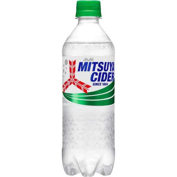 他サイト： あすつく 送料無料 アサヒ飲料 三ツ矢サイダー 500ml×1ケース/24本の商品画像