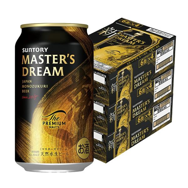 あすつく 送料無料 サントリー ザ・プレミアムモルツ マスターズドリーム 缶 350ml×3ケース/72本