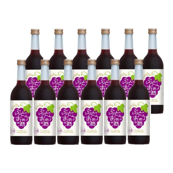 送料無料 國盛 果実のお酒 フルリア ぶどうのお酒 720ml×12本