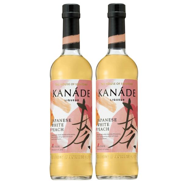 【サントリー奏】Kanade White Peach 700ml 12本入り Suntory Kanade White Peach 70cl その他