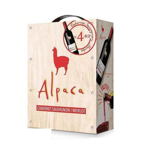 他サイト： 1/29頃順次発送 BOXワイン BIB 箱ワイン サンタヘレナ アルパカ カベルネ・メルロー B・I・B 3000ml 3L 1本の商品画像