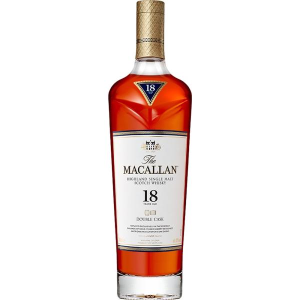 ザ・マッカラン ダブルカスク 18年 43度 700ml 1本 12本まで1個口配送