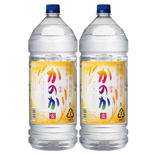【内容量】4000ml【原材料】麦、麦麹【商品特徴】やさしい香りの「香り蒸溜仕上げ原酒」と麦本来の味わいを引き出した「麦・麦麹の原酒」を使用し、すっきりと飲みやすく仕上げた麦焼酎です。