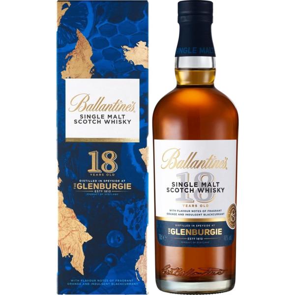 Ballantine's バランタインシングルモルト グレンバーギー18年 正規