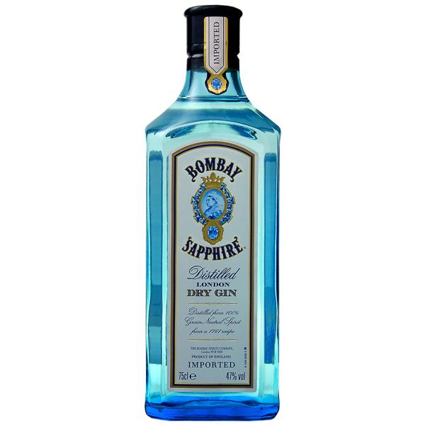 ボンベイサファイア 750ml 正規BOMBAY SAPPHIRE GIN原産国：イギリス容量：750ml度数：47度 ボトルから注いだ瞬間、カクテルとも呼べる、深く華やかな香りと味わいが特長のプレミアム・ジン。小麦等をベースにしたニュート...