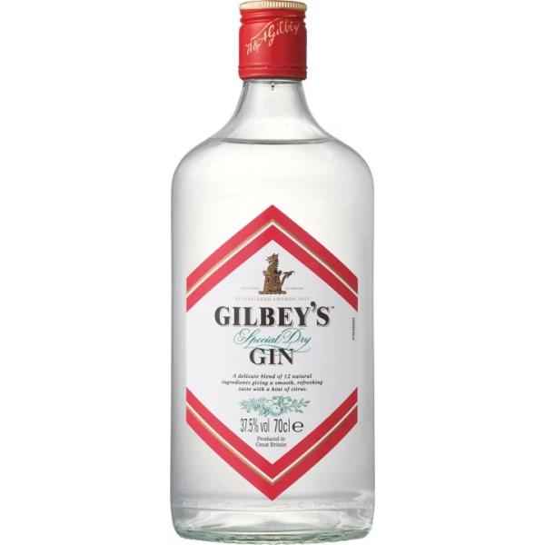 150年前に誕生したW&amp;Aギルビー社。歴史も国境も超えた味わいを、気楽に楽しめるスピリッツ。ギルビージン  37.5度 700ml 正規Gilbey's Gin原産国：イギリス容量：７００ml度数：37.5度ギルビー ジンは、ボトル...