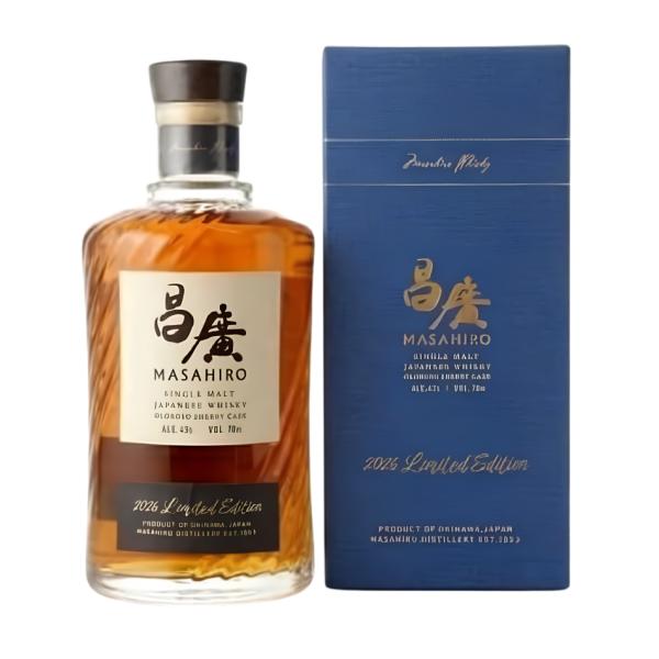 昌廣 シングルモルト 2026 Limited Edition 700ml 43度 ジャパニーズウイスキー 沖縄 まさひろ酒造