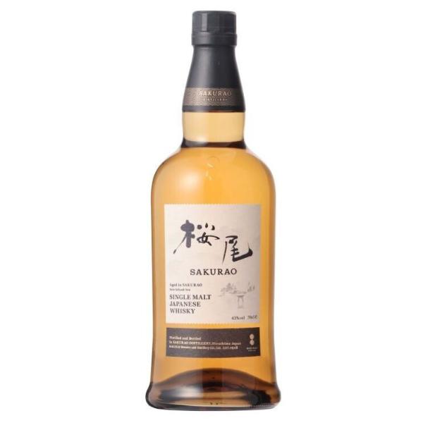 SAKURAO DISTILLERY シングルモルト ジャパニーズウイスキー桜尾 箱