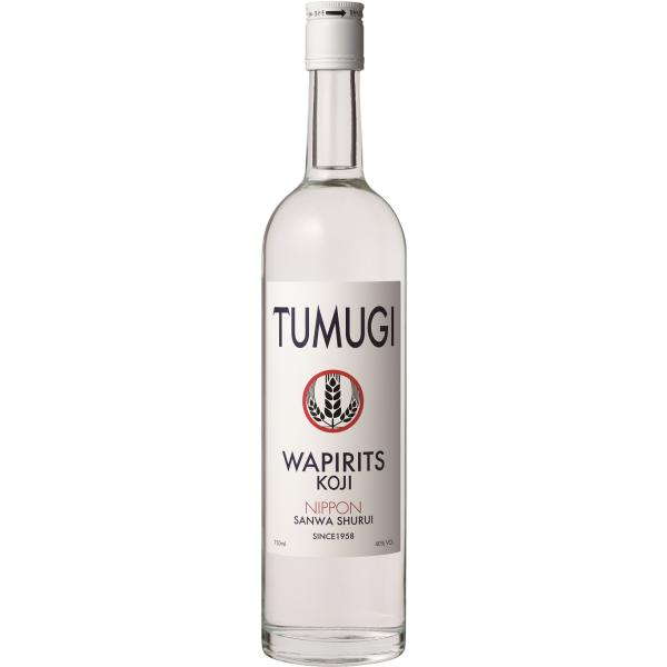 三和酒類　ワスピリッツ　ツムギ（TUMUGI）WAPIRITS TUMUGI 原産国：日本容量：750ｍｌ 度数：40度　製造者： 三和酒類 ニッポン発のカクテルベーススピリッツ「WAPIRITS TUMUGI」。それは、古くから続く「麹」...
