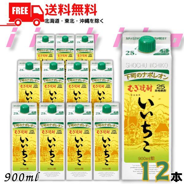 本日限定価格！いいちこ25度　12本セット いいちこ25度 「5/15 +4％ 5のつく日」 いいちこ 焼酎 25度 900ml 2