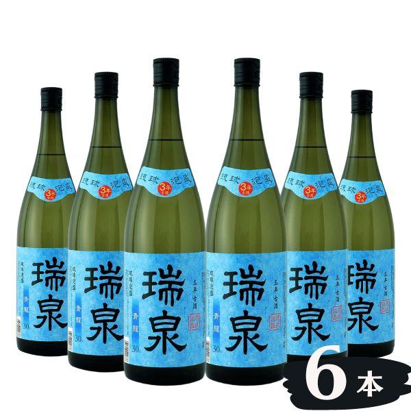 5/17 +5％ 5,000円以上で」 瑞泉 青龍 30度 1.8L 瓶 1800ml 1ケース 6