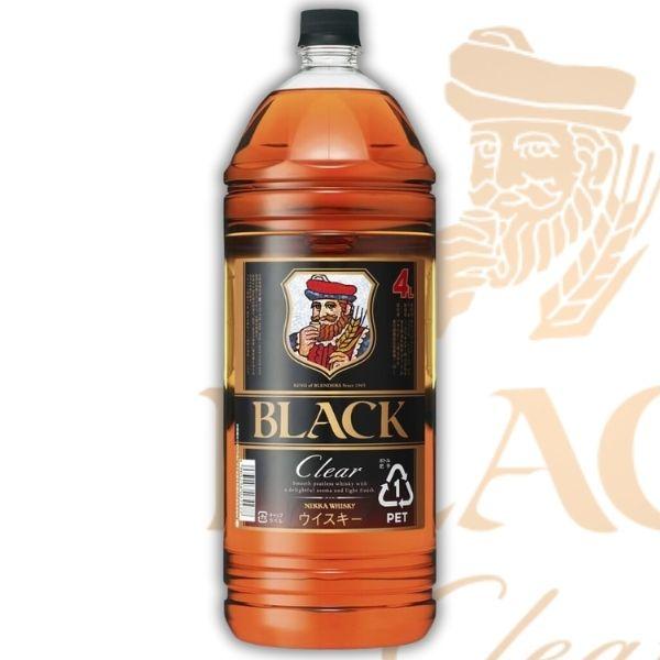 アサヒビール ブラックニッカ クリア 4000ml × 3本 ブラックニッカ アサヒ クリアハイボール 缶 350ml×24本入 ／お