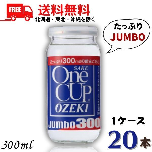 大関 清酒 ワンカップジャンボ 300ml 1ケース 20本 送料無料 : リカー
