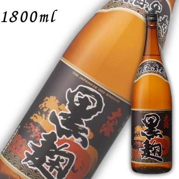 大海 黒麹 25度 1.8L 瓶 1ケース 6本 1800ml 芋焼酎 大海