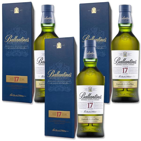 Ballantine's 正規品 バランタイン 17年 700ml 3本セット 40度 ブレン