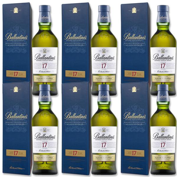 Ballantine's 正規品 バランタイン 17年 700ml 6本セット 40度 ブレン
