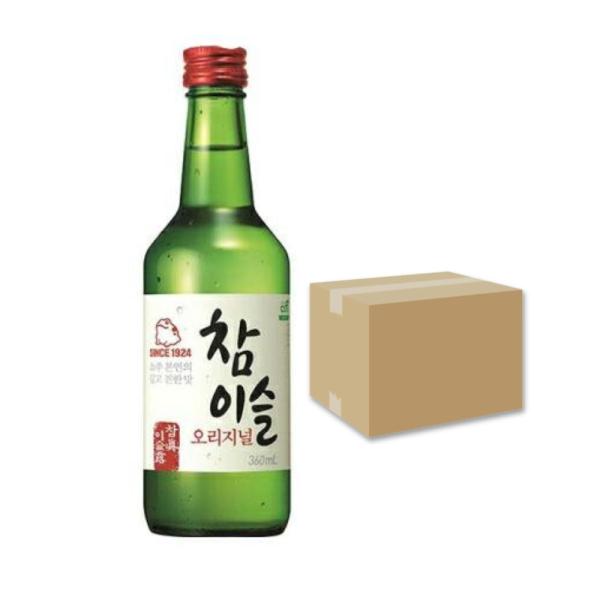 チャミスル　オリジナル  360ml　Classic 20本 (1BOX) セット / 韓国 焼酎 ソジュ