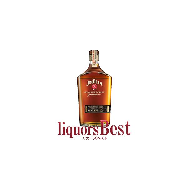 ウイスキー ジムビーム 12年 シグネチャークラフト 43度 750ml