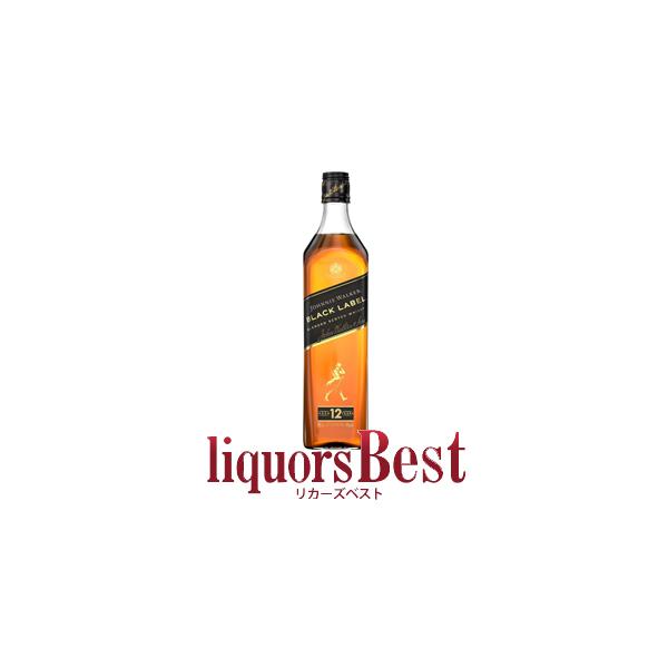 ウイスキー化粧箱無し ジョニーウォーカー ブラック 黒ラベル 12年  700ml 正規品　 ブレンデッドスコッチ 洋酒 whisky_爆買
