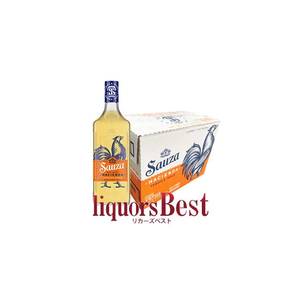 テキーラ □ケース12本買いで送料無料※サウザ ゴールド 750mlx12本(1