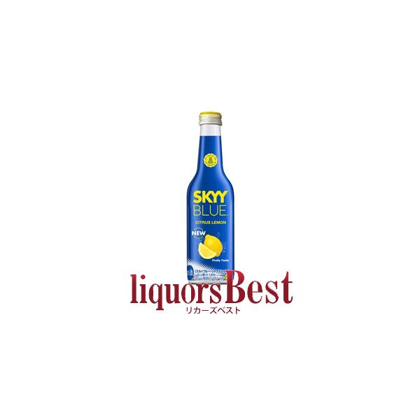 スカイブルーは、軽快ですっきりとした味わいが特徴の新しいスタイルの定アルコール飲料です。アメリカで大人気のプレミアムウォッカ「スカイ　ウォッカ」のピュアな味わいをベースにさわやかなシトラステイストとはじける炭酸が心地よい、爽快な飲み心地が特...