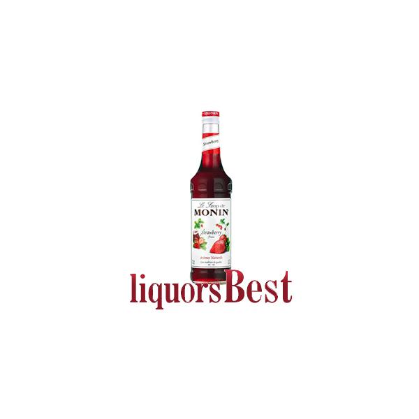新鮮なストロベリーの香りと風味が抜群。モナンの代表シロップ。
