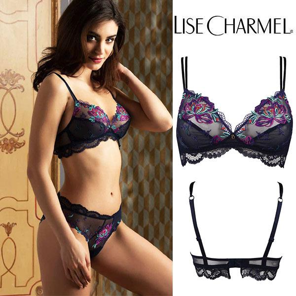 85B】リズシャルメル LISE CHARMEL 三角ブラジャー(Bカップ,Cカップ