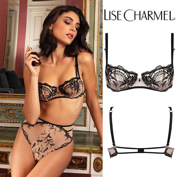 【85C】 パッドなしハーフカップブラ バルコネットタイプ(Bカップ,Cカップ) 品番ACH3445 リズシャルメル Lise Charmel インポートランジェリー